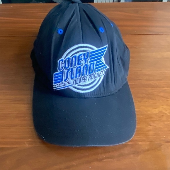 Retro Coney Island Silver Rockets Hat - Picture 3 of 4